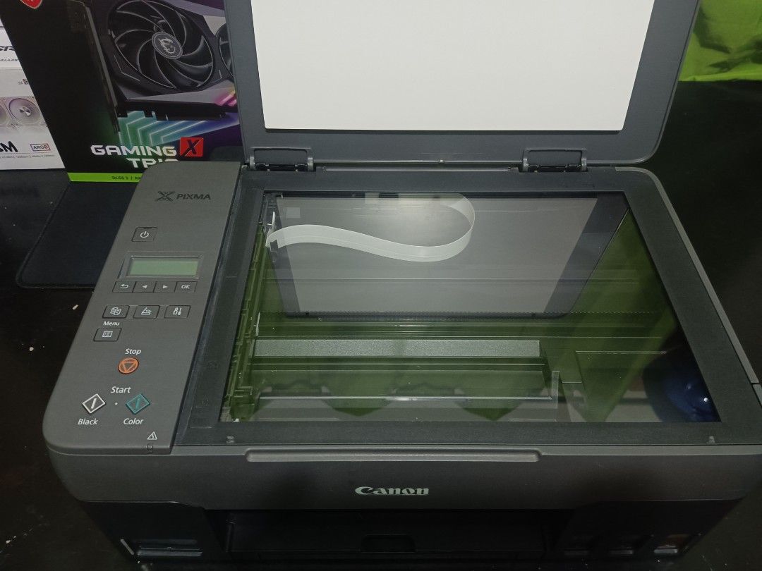 Canon Printer (Category: Printers, Scanners & Copiers) located in Manila. Submitted by jmr_onetwo (Listing ID 1454562456, Image 2). Description: pixma g2020 Selling as is Rfs: decluttering Valenzuela City.