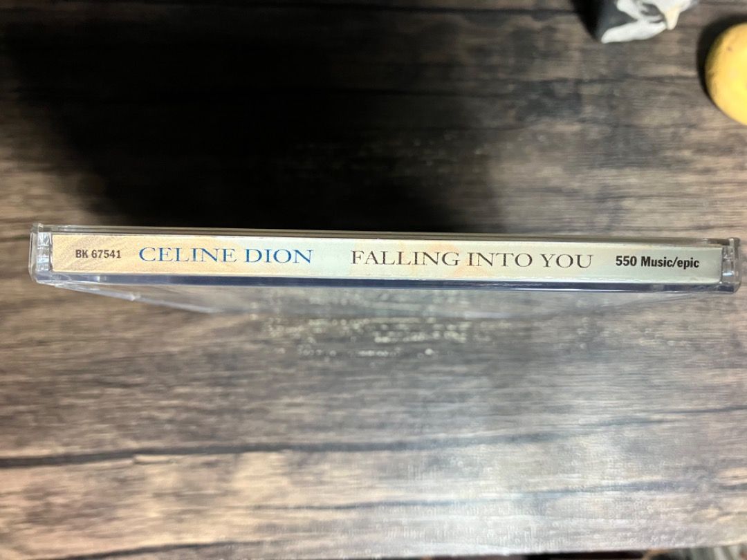Celine Dion Falling Into You CD (90s) (Category: CDs & DVDs) located in Makati City. Submitted by zek2zoe (Listing ID 1454712442, Image 2). Description: Selling from my personal/family collection. - CD/case in very good and working condition - Original, Pressed in Canada, year 1996 Reason for selling: - Declutter and make room for storage - Celine Dion's 'Falling Into You' CD - Includes hit songs: 'It's All Coming Back to Me Now', 'Because You Lo