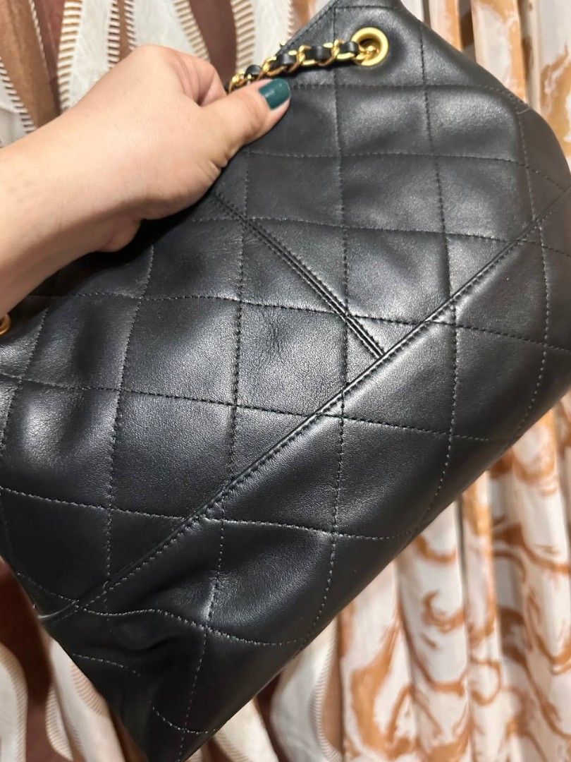 CHANEL 25A BAG FROM JAPAN (Category: Luxury Bags & Wallets) located in Manila. Submitted by tianasmom (Listing ID 1454727421, Image 2). Description: 🇯🇵 JAPAN PRELOVED 💯 ORIGINAL CALFSKIN LEATHER WITH DUSTBAG MICROCHIPPED.
