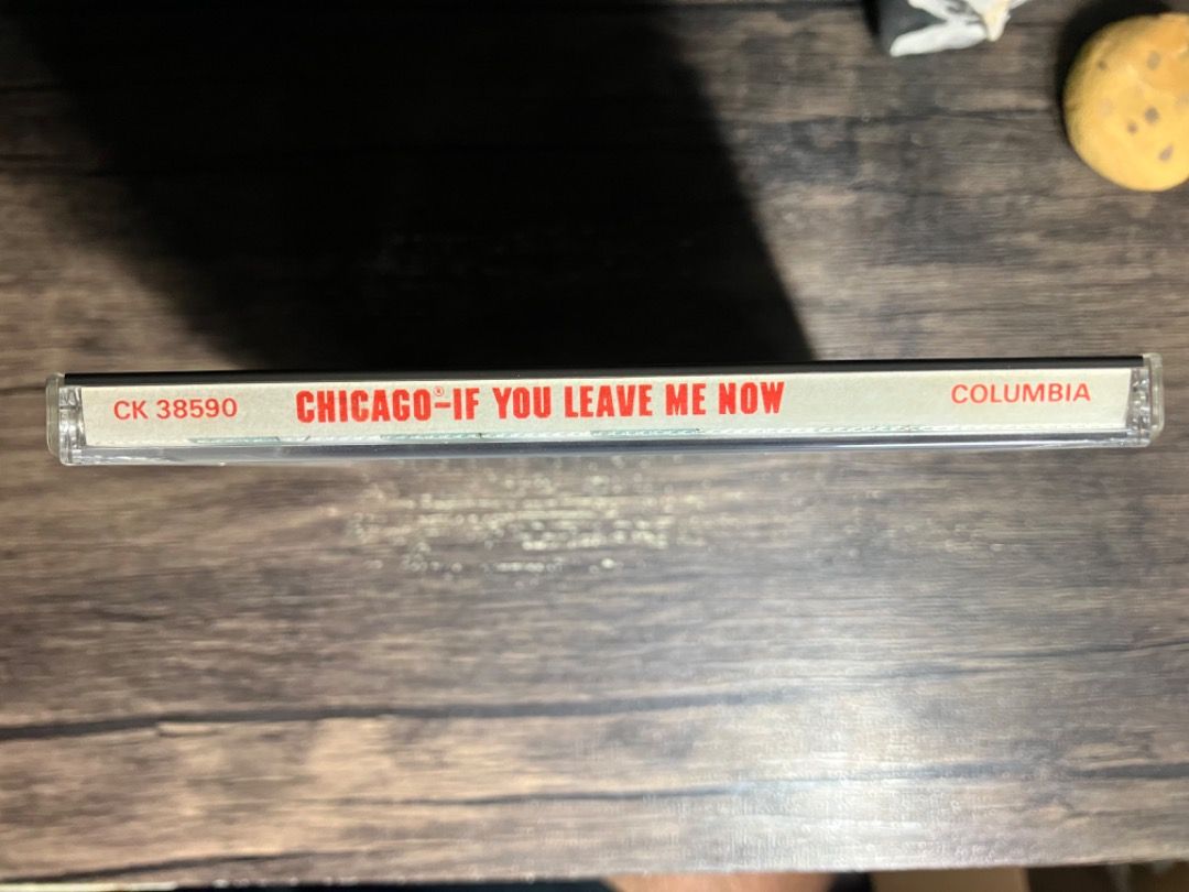 Chicago If You Leave Me Now CD (80s) (Category: CDs & DVDs) located in Makati City. Submitted by zek2zoe (Listing ID 1454714030, Image 2). Description: Selling from my personal/family collection. - CD/case in very good and working condition - Original, Pressed in the USA, year 1983 Reason for selling: - Declutter and make room for storage - Chicago 'If You Leave Me Now' CD - Includes all the classic hits - Perfect for any music lover or collector