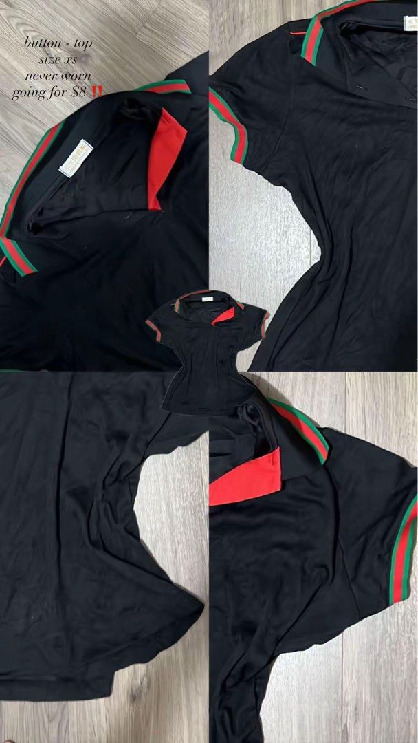 clothes ! (Category: Shirts) located in Singapore. Submitted by yyuxnn (Listing ID 1454729082, Image 4). Description: clothes for sale ! meetups : (free) >choa chu kang >bukit batok >bukit bukit gomback >jurong east >yewtee >kranji >marsiling mailing : $1-$5 , depends on the amount you buy! self collection : choa chu kang , ave 5 , blk 488B , lift lobby no backing out 5 hours before ❗️ thanks for shopping !! .