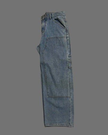 COLLAVO Denim Carpenter Baggy Jeans (Category: Jeans) located in Valenzuela. Submitted by furbrent (Listing ID 1454685411, Image 2). Description: COLLAVO DOUBLE KNEE CARPENTER PANTS HARD HEAVY W - 32 L - 40.5 T - 13 H - 10.