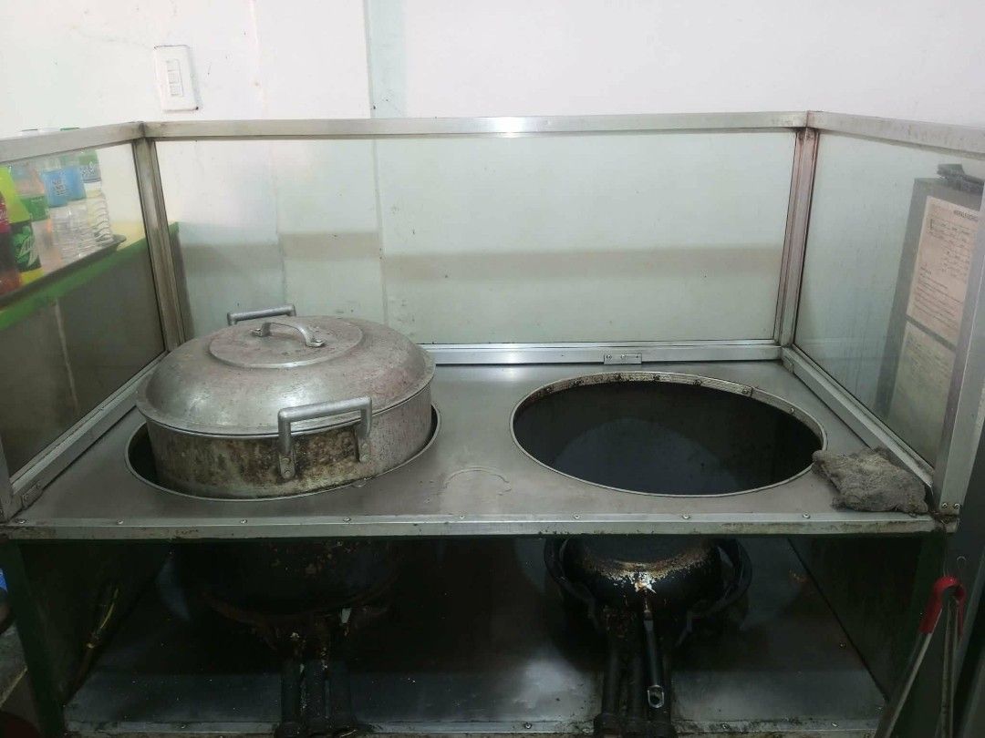 Commercial Double Burner Stove with Steamer (Category: Other Kitchen Appliances) located in Manila. Submitted by jermaine.so (Listing ID 1454726415, Image 2). Description: - Heavy duty commercial stove - Two powerful bottom burners - Large steamer pot on top - Open burner area on top - Durable stainless steel construction - Ideal for food stalls and busy kitchens - Ready to boost your business.