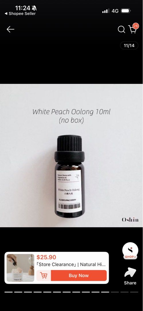 Crystal Stone Diffuser Set (Category: Home Fragrance) located in Singapore. Submitted by soojiong (Listing ID 1454583093, Image 3). Description: Stock Clearance Crystal Stone Set Scent: 1. White Tea Party-$19.9 2. French Black Juniper-$15.9 3. 10ml White Tea Party Essention Oil-$8 Deal at Soo Teck Lrt(1 Lrt stop away from Punggol Station) Thank you..