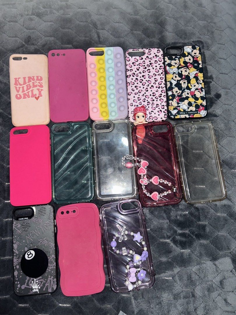 IPHONE CASE DECLUTTERING SALE FOR 14PLUS/15PLUS AND 7PLUS/8PLUS (Category: Cases & Sleeves) located in Makati City. Submitted by angelxdc (Listing ID 1454574231, Image 2). Description: 📱 IPHONE CASE DECLUTTERING SALE! ✨ Cases available for: • iPhone 7 Plus / 8 Plus • iPhone 14 Plus / 15 Plus 🤍 Most are brand new or only used once! ✨ Some are completely unused 💸 Selling at affordable prices 📩 DM me for photos, designs & prices. First to claim,