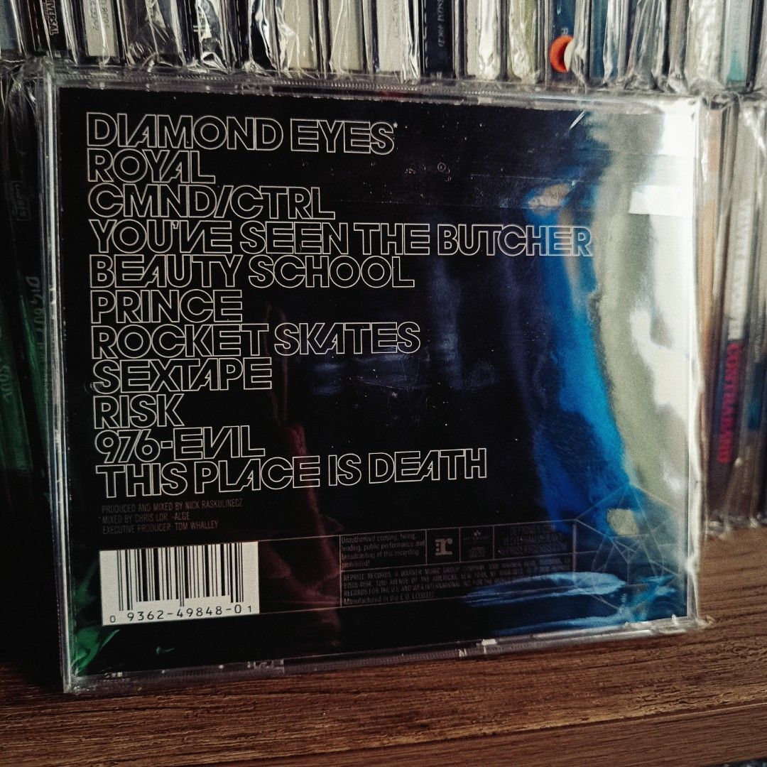DEFTONES Diamond Eyes (Category: CDs & DVDs) located in Manila. Submitted by edgar9000 (Listing ID 1454602512, Image 3). Description: SALE DEFTONES AROUND THE FUR MINT AND SEALED Php 700.