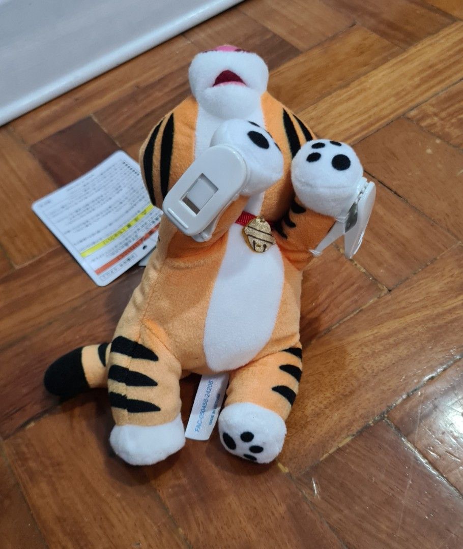 Disney Tokyo Resort Tiger Plush Keychain (Category: Plushies & Soft Toys) located in Manila. Submitted by lc_declut (Listing ID 1454664153, Image 3). Description: - Authentic Tokyo Disney Resort tiger plush toy. - clips to t-shirt shoulder - original tags attached. - Makes a wonderful gift or addition to any collection..