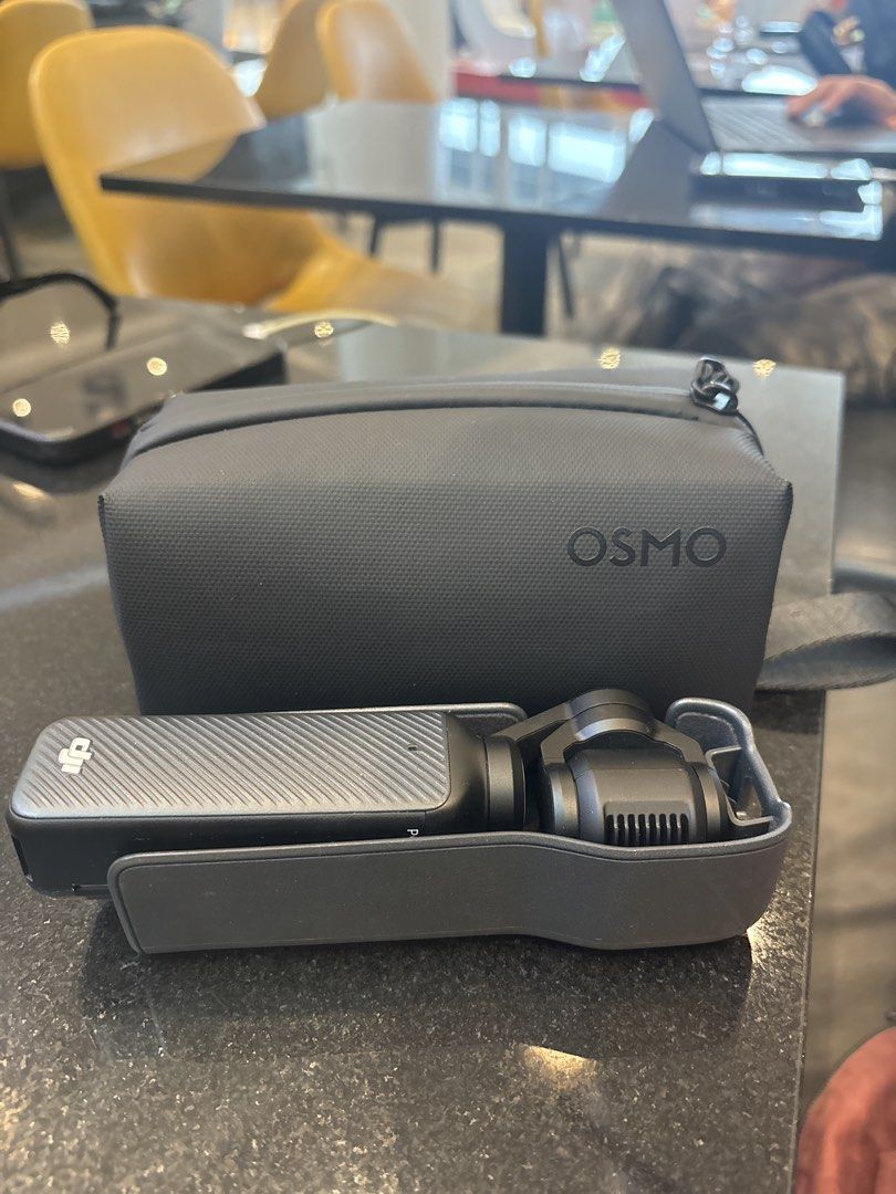 DJI OSMO Pocket Gimbal with Case (Category: Gimbals & Stabilizers ) located in Manila. Submitted by kassie06 (Listing ID 1454593257, Image 1). Description: - DJI Osmo Pocket 3 Gimbal Content Creator with 512GB memory card (used once) - Complete with cover - Ideal for capturing smooth video footage - Comes with original protective case - Compact and highly portable design - Perfect for travel, vlogging, and creative projects - Feel free to ask any