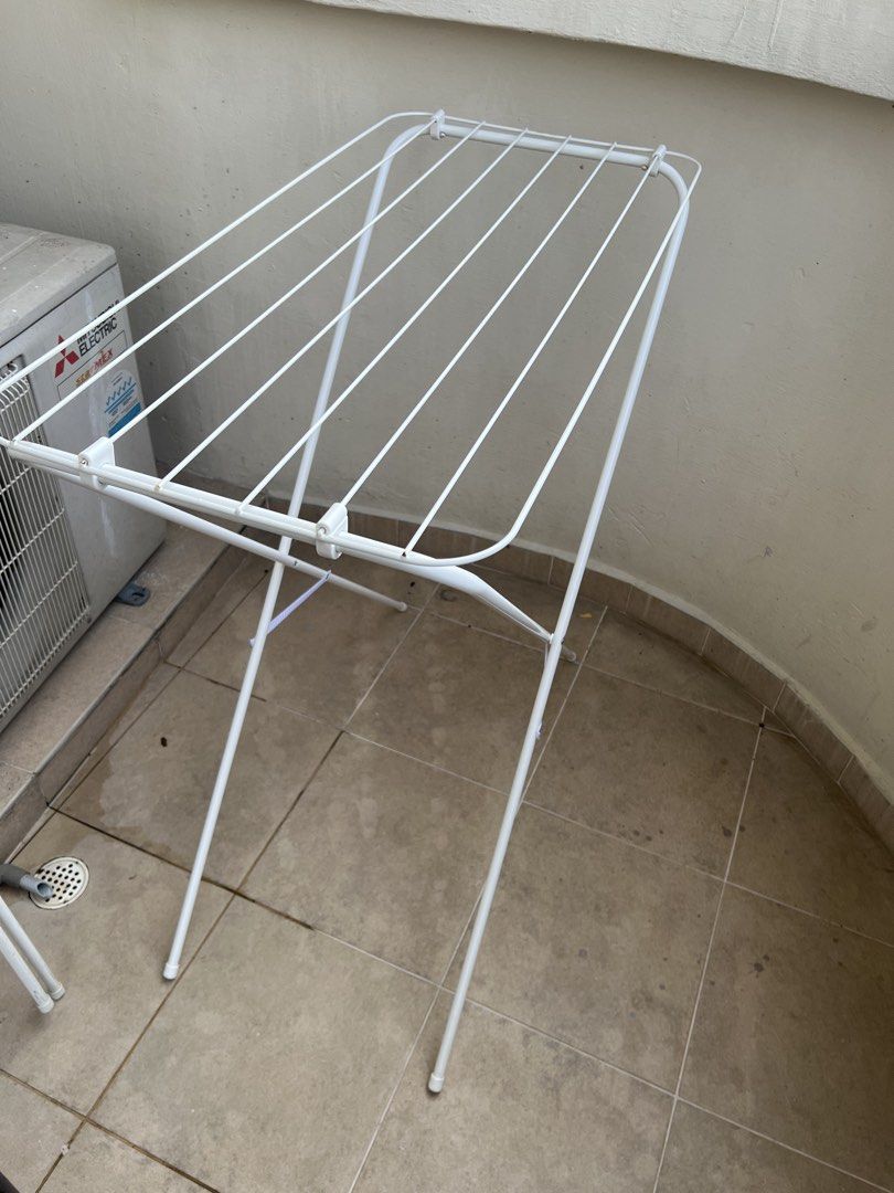 Drying rack (Category: Clothes Drying Rack) located in Singapore. Submitted by maryaprilj55285 (Listing ID 1454721630, Image 2). Description: Ikea drying rack.