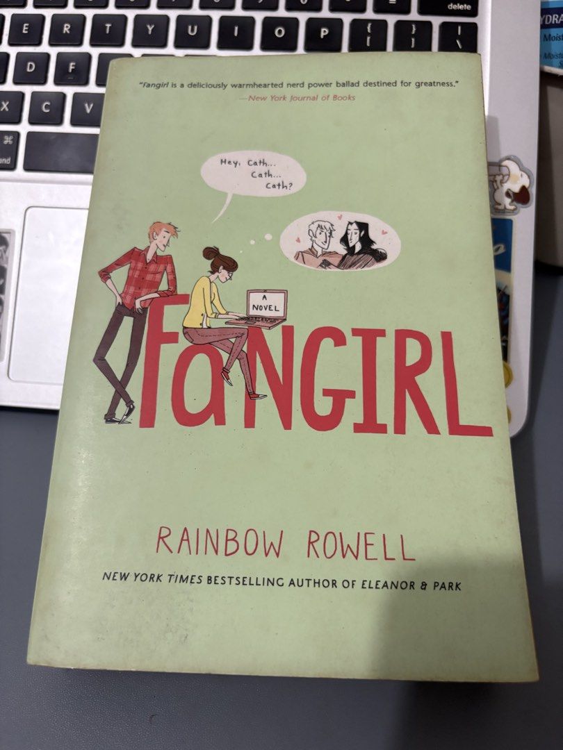 Fangirl by Rainbow Rowell Paperback Novel (Category: Storybooks) located in Apalit. Submitted by trishy.stuff (Listing ID 1454706478, Image 1). Description: - Fangirl by Rainbow Rowell - Pages are slightly yellowed from age - rfs: no longer need it and need funds.