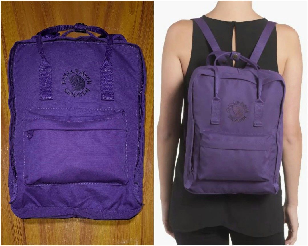REPRICE!! Fjallraven Re-Kanken 16L Backpack(Unisex) (Category: Backpacks) located in Santa Rosa. Submitted by D__OutdoorGear_Etc._24 (Listing ID 1454613311, Image 1). Description: For Sale - Fjallraven Re-Kanken 16L Backpack(Unisex) - Authentic Re-Kanken - Normal signs of usage,Still in Excellent Condition!(No issue etc!) - Color may vary due to lighting source. - Color rate ~ 9.8/10 - Deep Violet - Recycled,Solution dyed - Material - 100٪Polyest