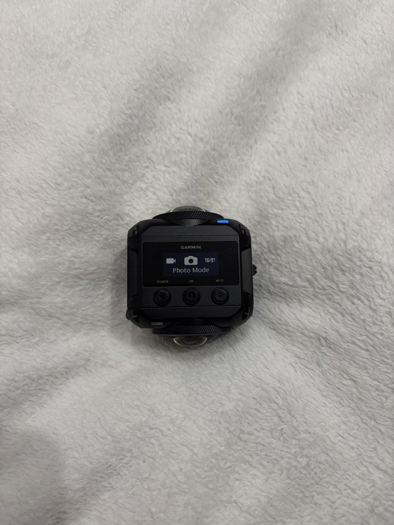 Garmin VIRB 360 Action Camera (Category: Cameras) located in Las Pinas. Submitted by dingangbato69 (Listing ID 1454669021, Image 3). Description: RFS: decluttering - Garmin VIRB 360 action camera - Includes original box, two batteries, charging cord, and mount accessories - No tripod/handgrip - Used occasionally as car dashcam - Can buy with Telesin Car Mount for an additional PHP500 (please ask so I can provide photos of the mount) - Can provide