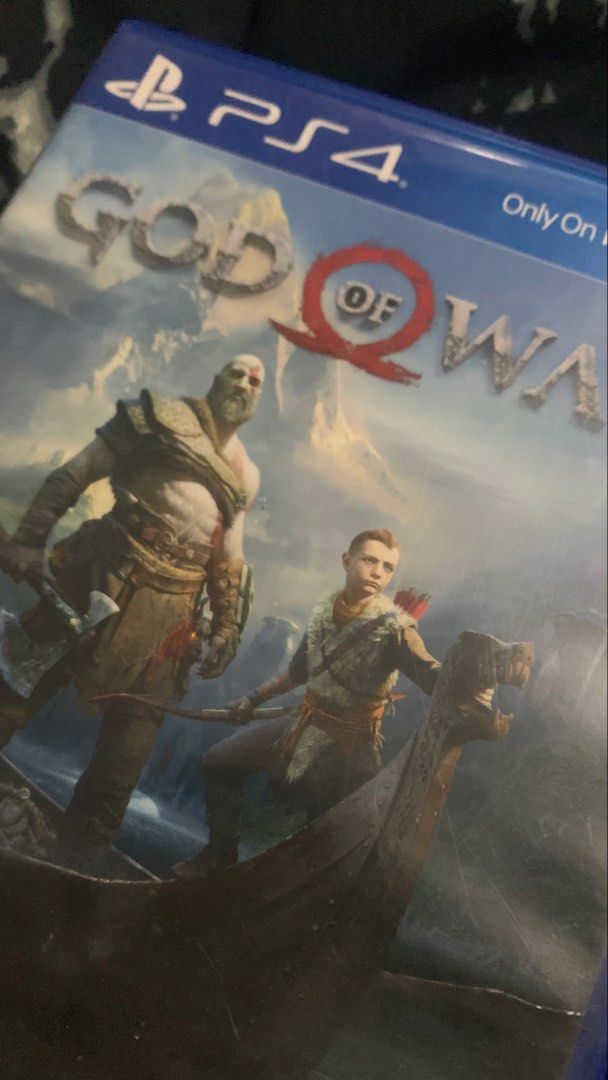 God of War PS4 Game (Category: PlayStation) located in Manila. Submitted by dxrknyt01224763 (Listing ID 1454689952, Image 1). Description: - God of War for PlayStation 4 - Full game disc and original case included - Highly acclaimed action-adventure game - Compelling story and epic gameplay - Perfect for PS4 gamers and fans of the series.