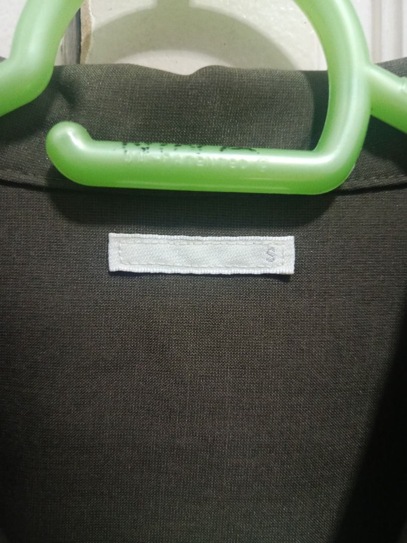 GU Olive Green Short Sleeve Button Down Polo Shirt (Category: Tshirts & Polo Shirts ) located in Caloocan City. Submitted by jeyms16 (Listing ID 1454723893, Image 2). Description: Olive green short sleeve button-down polo shirt with chest pocket S on tag, can fit up to M & L Dimensions: W: 22.5in. x L: 26.5in RFS: Not being used/decluttering P500 + shipping fee.