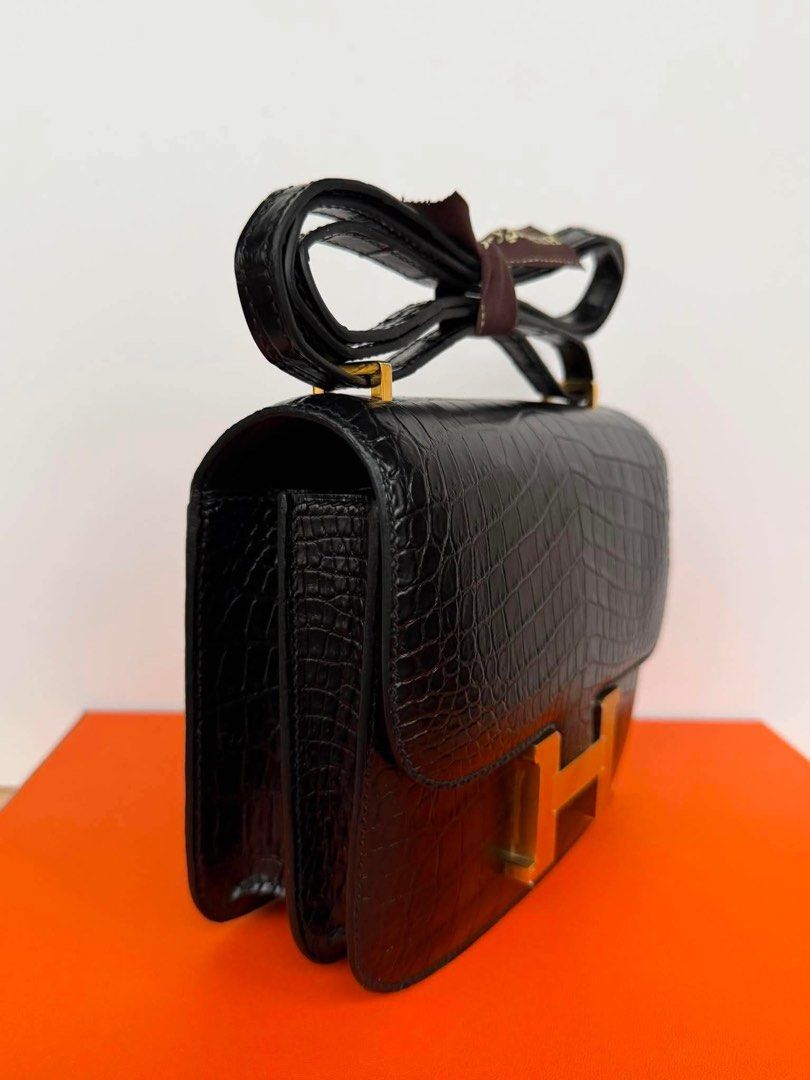 Hermes Constance crocs skin 19cm (Category: Luxury Bags & Wallets) located in Paranaque City. Submitted by kgmgiftedph20 (Listing ID 1454612782, Image 3). Description: .