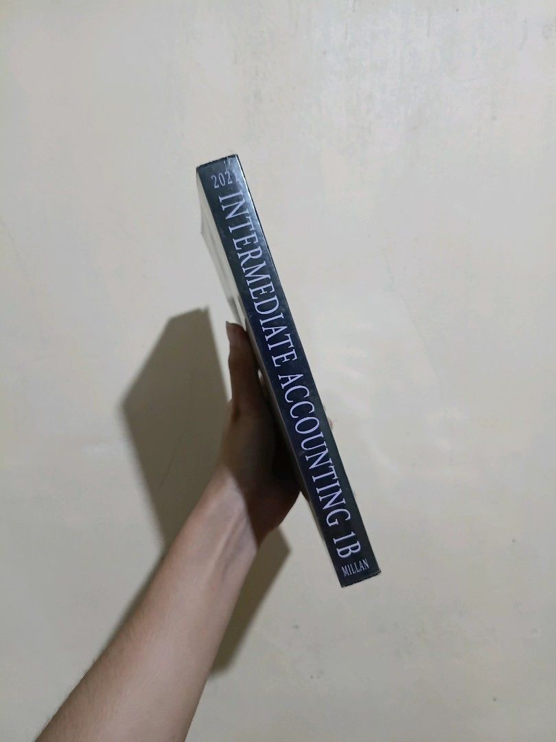 Intermediate Accounting 1B by Millan 2021 Edition (Category: Textbooks) located in Bulacan. Submitted by alliahp. (Listing ID 1454604652, Image 2). Description: Intermediate Accounting 1B by Millan 2021 Edition. - Pencil markings.