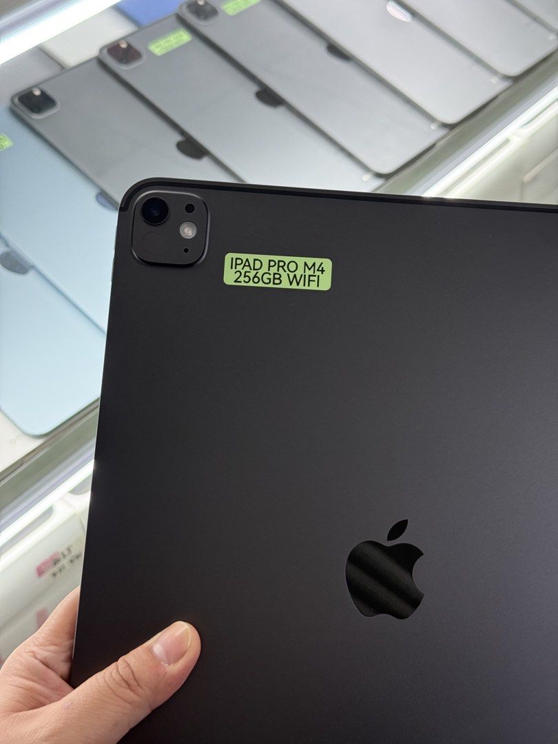 iPad Pro M4 13" 256GB Wifi Only No Issue (Category: iPad) located in Pasig City. Submitted by fairgadgetshop (Listing ID 1454727034, Image 2). Description: Buy • Sell • Trade • Swap Legit Seller w/ Physical Store Mabilis Kausap / Pass sa Scammer RFS: Buy and Sell 😊 Installment via Credit Card, GGives, Gcredit, SPaylater with additional interest We accepting Brandnew or Secondhand iPad Pro 13" M4 256GB WiFi Only 84% Batthealth No Issue ✅Working T