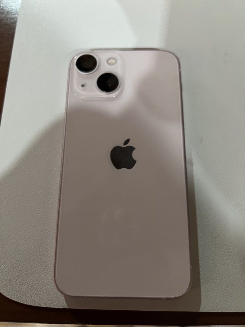 iPhone 13 mini (Category: iPhone 13 Series) located in Cainta. Submitted by therightseller3011 (Listing ID 1454721359, Image 2). Description: Selling my mom’s old iPhone 13 mini! Specs: • 128GB • 90% Battery Health • Smart Sim compatible only (but can be made open line for other network users; willing to give discount to selling price if need to open line) Comes with full charger set. No case included Price is negotiable, but will not go below 14