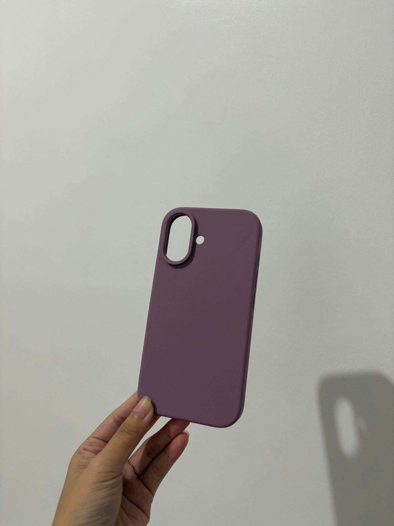 IPHONE 16 PHONE CASE (Category: iPhone 16 Series) located in Cebu City. Submitted by ashzamora182388 (Listing ID 1454643939, Image 1). Description: Selling this lilac colored iPhone 16 phone case. (Tagged as pink as no lilac option).