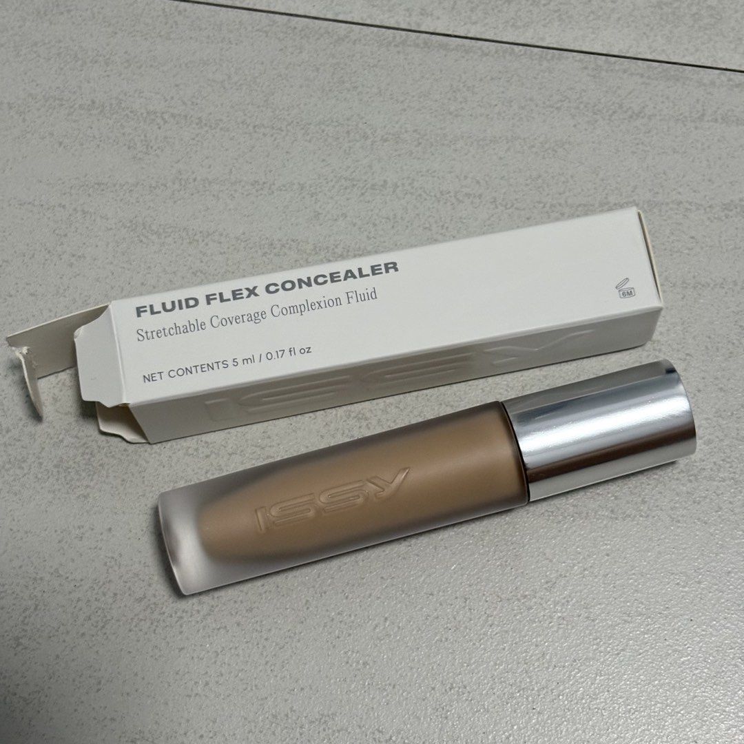Issy Cosmetics Fluid Flex Stretchable Concealer (Category: Makeup) located in Navotas City. Submitted by kathyp10 (Listing ID 1454672677, Image 1). Description: Shade: NL2.5 Light Medium Neutral -Price negotiable for sure buyers MOP: Gcash, GoTyme MOD: Lalamove, J&T.