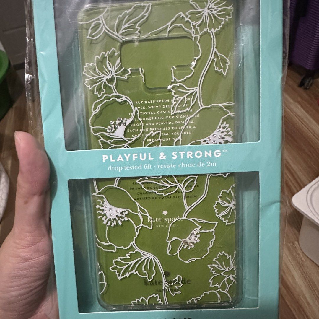 Kate Spade Phone Case Samsung Galaxy Note 9 (Category: Cases & Sleeves) located in Kawit. Submitted by wevibevintage (Listing ID 1454679564, Image 2). Description: ***** Buy anything worth 1k to get this.