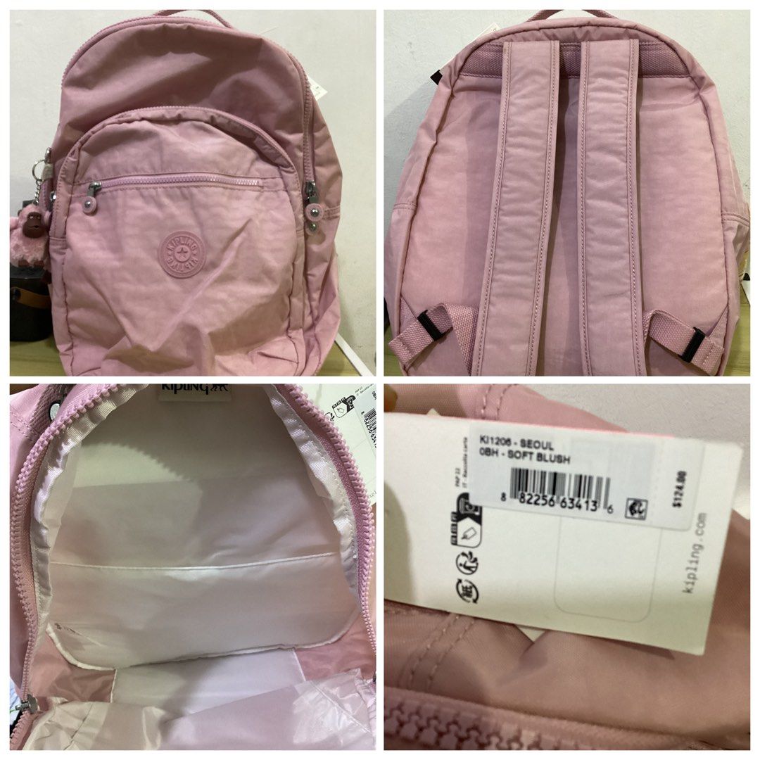 Kipling Seoul Large Backpack (Category: Backpacks) located in Marilao. Submitted by mrsbeethriftshop (Listing ID 1454661650, Image 1). Description: Guaranteed authentic bought from the US. Colors available pink, blue and black.