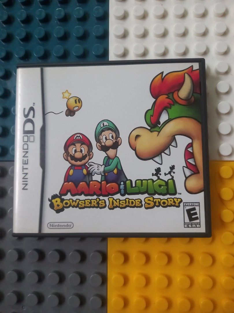 Mario & Luigi Bowser's Inside Story Nintendo DS Game (Category: Nintendo) located in Valenzuela. Submitted by retro.rush (Listing ID 1454635151, Image 1). Description: - Game: Mario & Luigi: Bowser's Inside Story - Platform: Nintendo DS - Genre: Classic Adventure - Characters: Features Mario, Luigi, and Bowser - Appeal: Fun for all ages, a must-have for Nintendo fans.