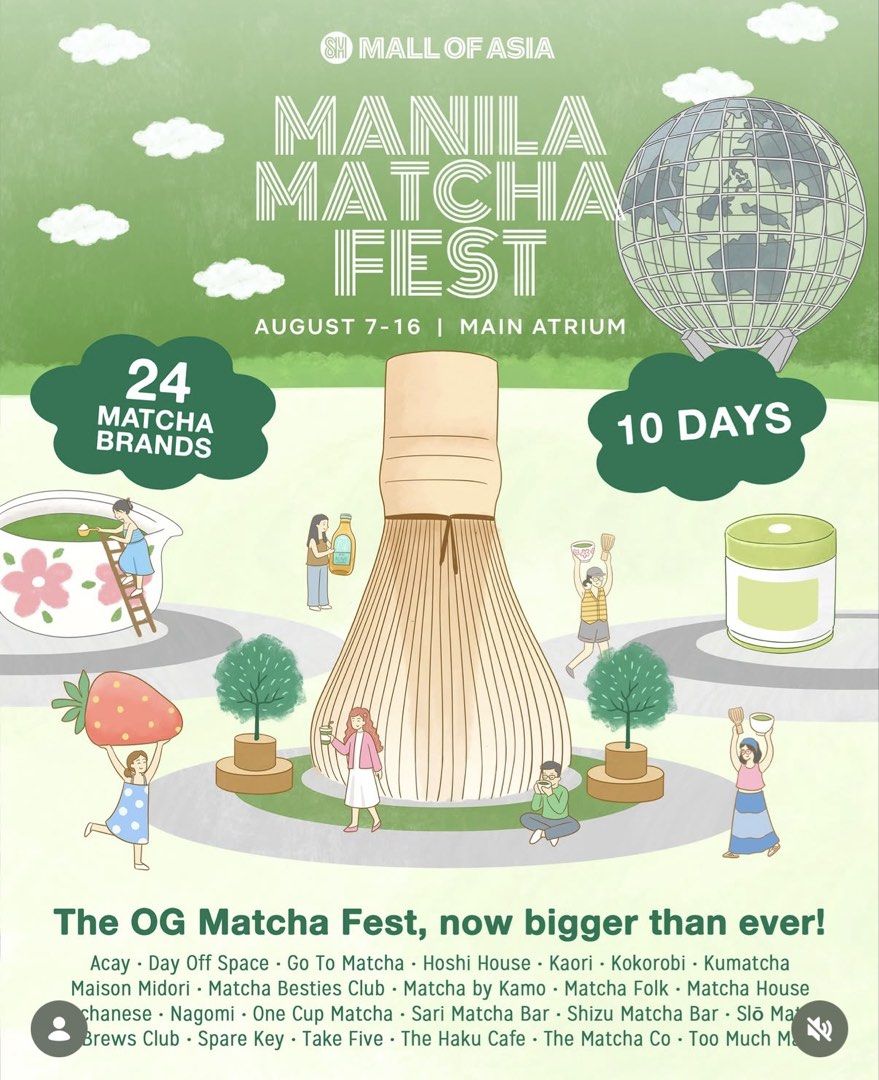 Matcha Fest pasabuy matcha (Category: Beverages) located in Manila. Submitted by tjselarom (Listing ID 1454745607, Image 1). Description: Going to matchafest on August 10 Monday! As much as possible, i’ll be lining up to the ff brands for their BYOT refills: 1. Kumatcha (Ren variant only for 13 pesos/g) 2. The Matcha Co 3. Sparekey/Nokori (Samidori refill for 28 pesos/g) 💰Refill Pasabuy fee: +50 pesos per item on top of total order 💰 PLS NOTE: 