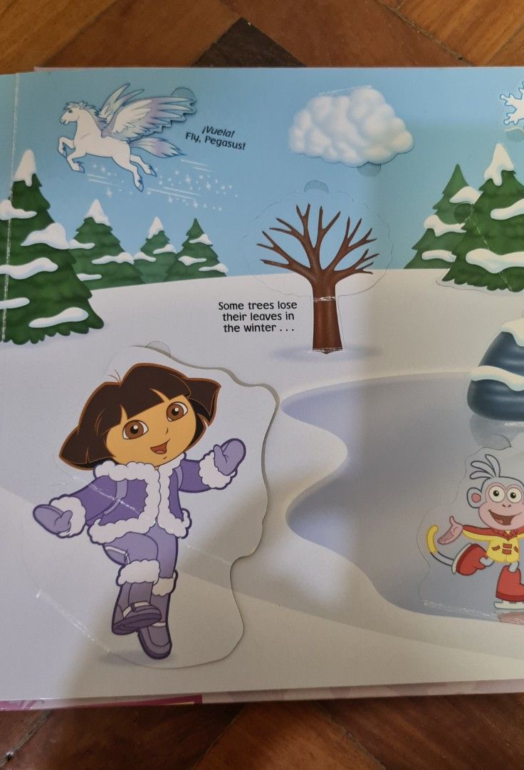 Nickelodeon Dora the Explorer "Come Explore with Dora!" Interactive Book (Category: Children's Books) located in Manila. Submitted by lc_declut (Listing ID 1454664916, Image 2). Description: - Interactive board book perfect for young Dora fans. - Features 100 fun flaps to lift and discover. - Join Dora and Boots on adventures to the beach, fairytale land, and school. - Packed with fun scenes and activities for little ones. - Great for kids who lo