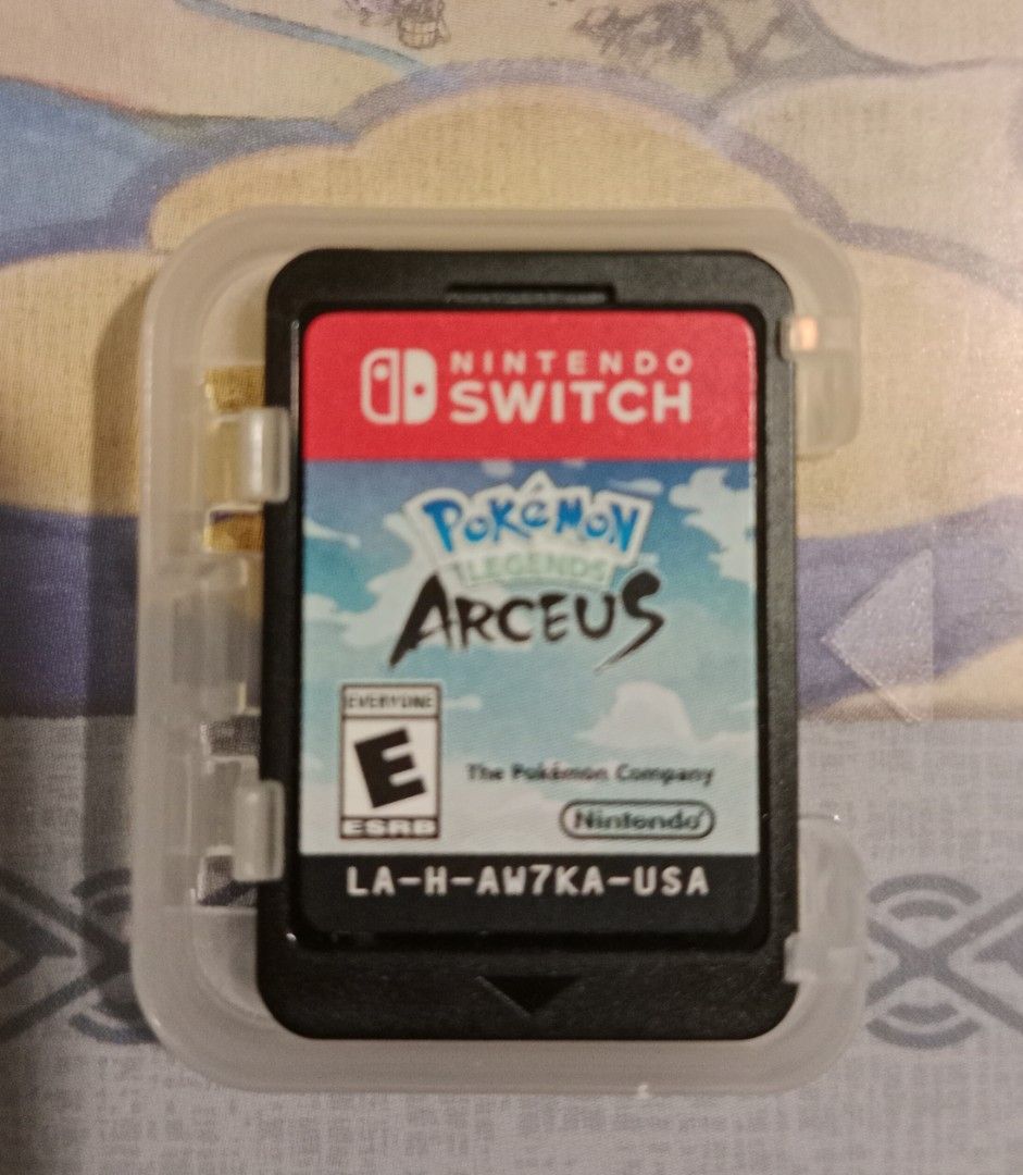 Nintendo Switch Pokemon Legends Arceus Game (Category: Nintendo) located in Manila. Submitted by its_viii (Listing ID 1454716748, Image 2). Description: - Pokemon Legends Arceus for Nintendo Switch - Includes game cartridge and case.