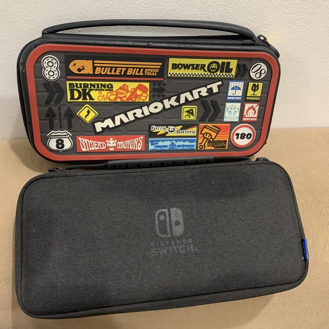 Nintendo Switch Pouches Mario Kart (Category: Cases & Covers) located in Imus. Submitted by shavogamingph (Listing ID 1454742193, Image 1). Description: May mga tuklap lang po yung mario kart See pics for reference Take 2 for 450 Compatibility Switch V1/C2 Switch OLED 📍 Imus Cavite Pick up/ Meetup Lalamove/ LBC 🛵 COD is Available.
