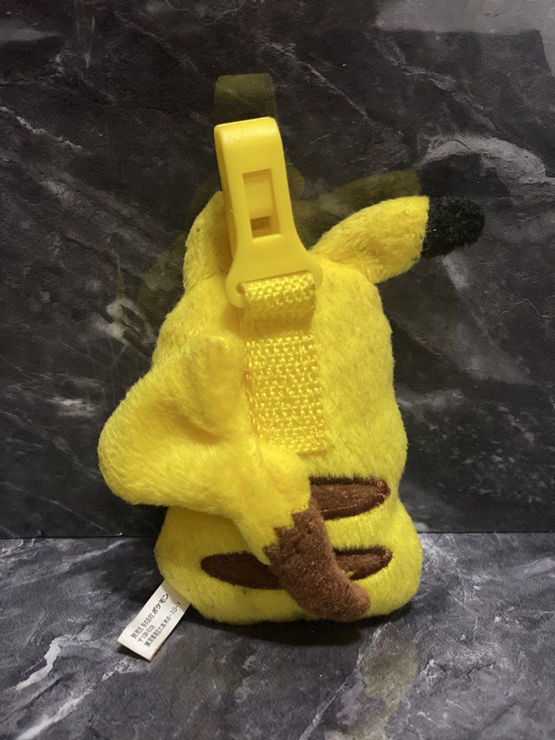 Pokemon Pikachu Plush Keychain Clip (Category: Character Goods) located in Manila. Submitted by kuya_moto (Listing ID 1454610941, Image 2). Description: - Adorable Pikachu plush toy - Features a convenient clip for attaching to bags or backpacks - Made with soft, cuddly material - Ideal for any Pokemon enthusiast - Brings a smile and brightens your day!.
