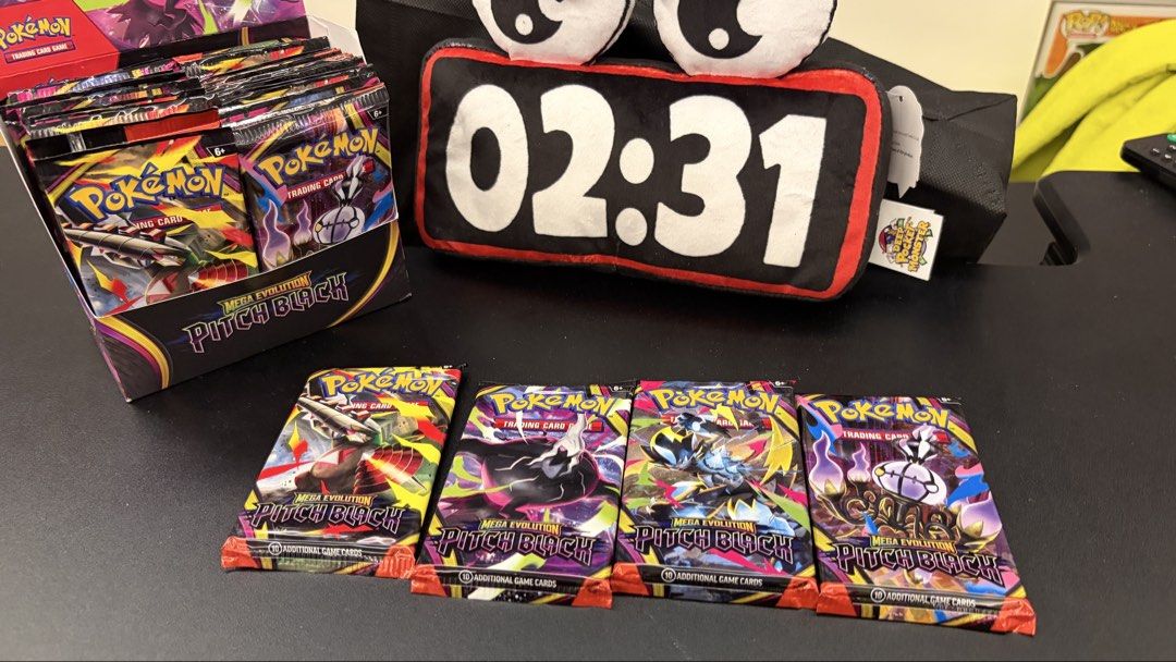 Pokemon TCG Mega Evolution Pitch Black Booster Packs (Category: Card Packs) located in Cavite. Submitted by jace.themerchant (Listing ID 1454726595, Image 3). Description: Pokemon TCG Mega Evolution Pitch Black Booster Packs Php 360.00 per pack. If you’re getting more than 5, its Php 350.00 each. 100% Original. Mega Evolution Pitch Black.