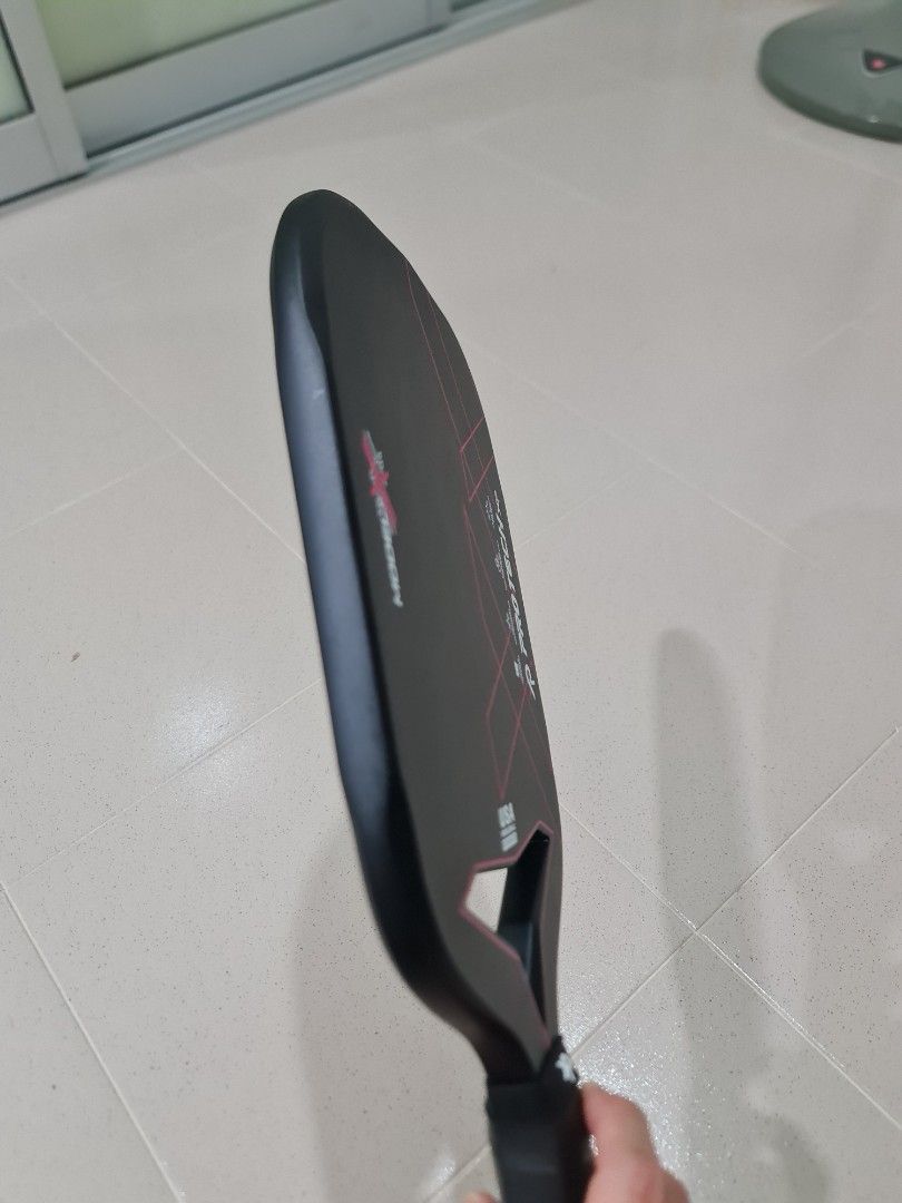 Protech Model X (Category: Racket & Ball Sports) located in Alor Setar. Submitted by bdcyl1 (Listing ID 1454630445, Image 3). Description: not using this paddle anymore, only use few sessions. selling bcos upgrade paddle..