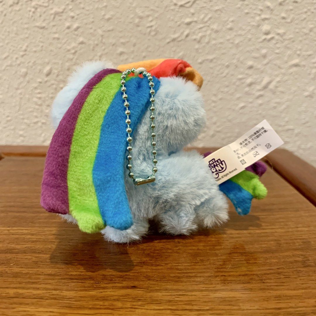 Rainbow Dash - My Little Pony Plush Keychain (Category: Plushies & Soft Toys) located in Malolos. Submitted by neighsquared (Listing ID 1454649914, Image 2). Description: 🍀 rfs: i wanted fluttershy 💔 🍀 good condition, never used 🍀 dm me for any inquiries!.