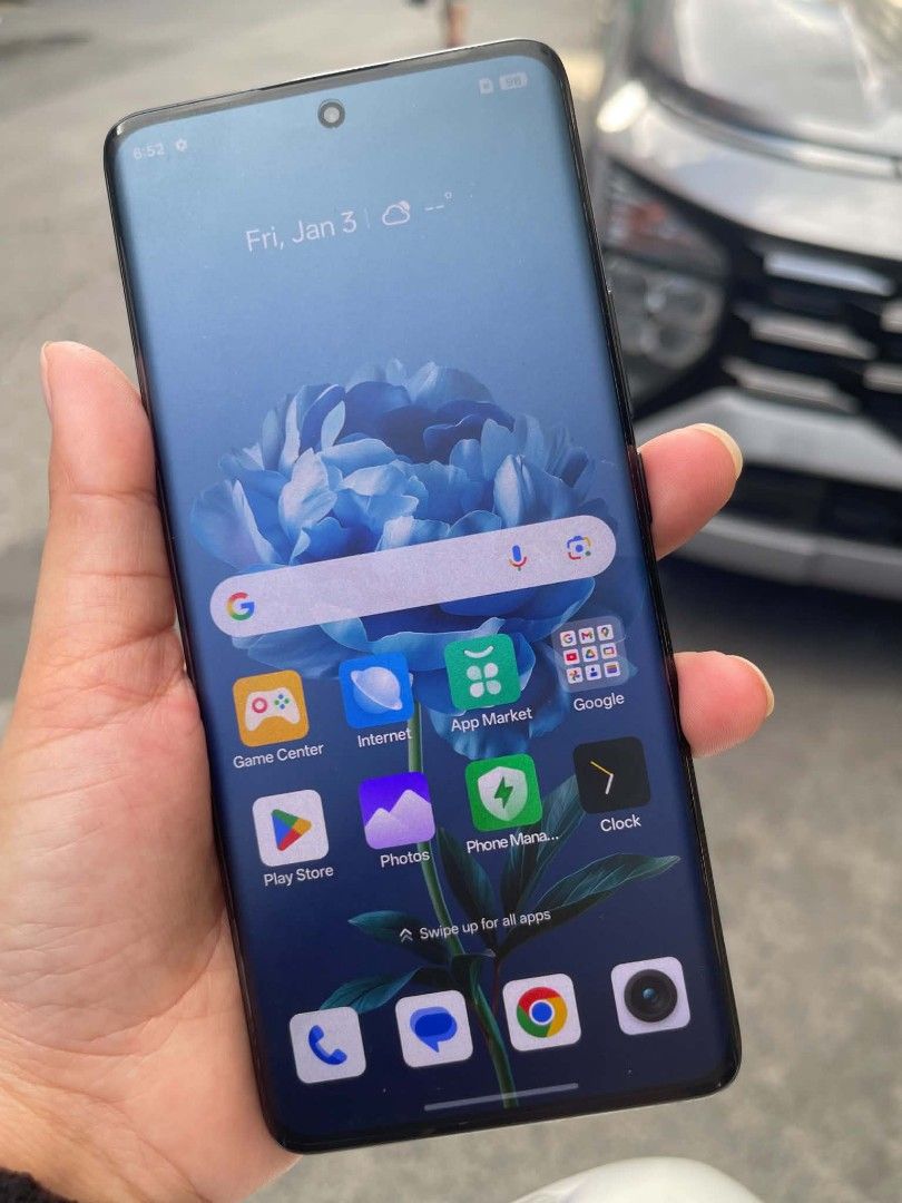 Realme 11 pro 5g 8+4/256gb (Category: Realme) located in Manila. Submitted by calmbird.phoenix (Listing ID 1454606012, Image 1). Description: Realme 11 pro 5g 8+4/256gb Curved 100MP Dimensity 7050 5g Chipset 120Hz Dent Unit Case Charger.