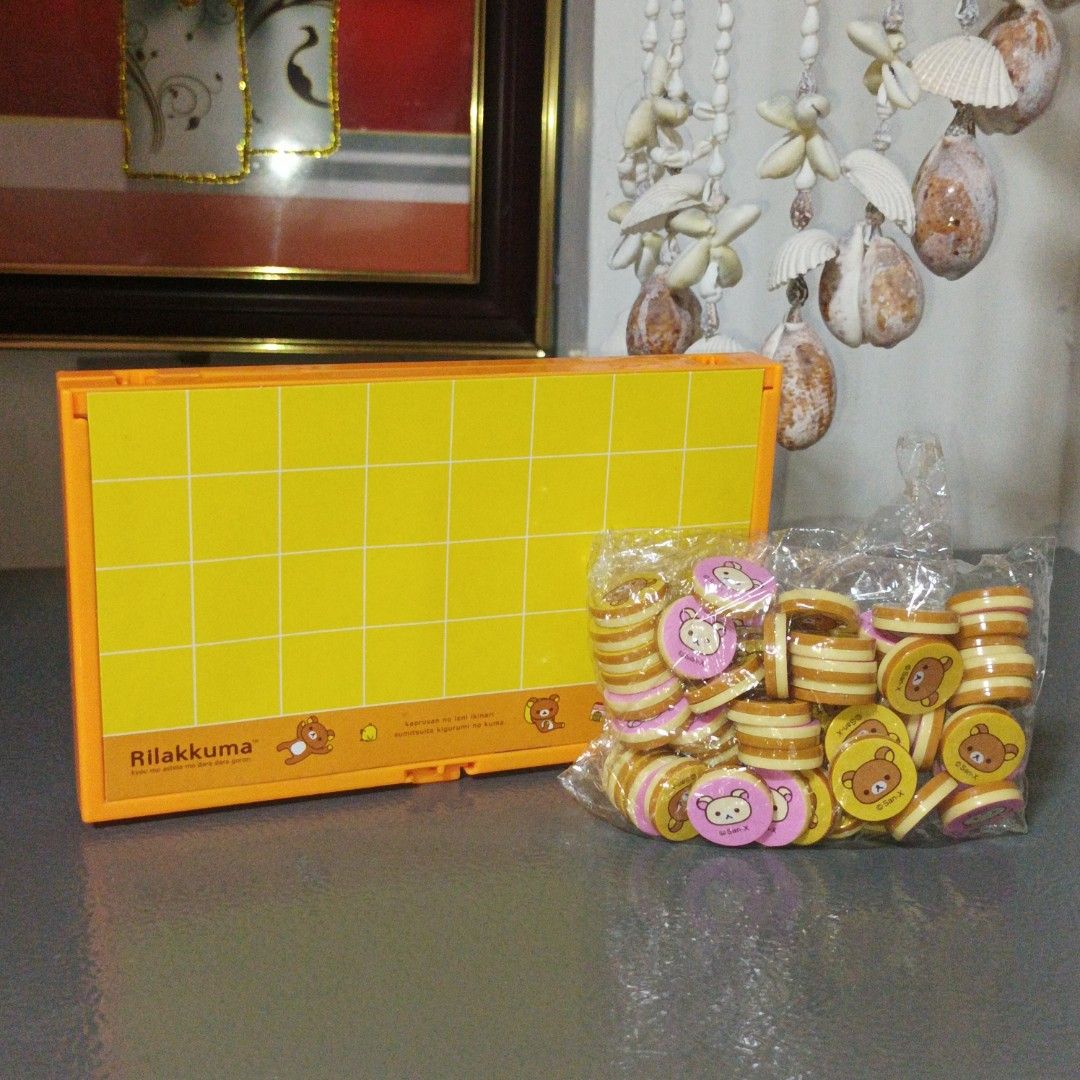 Rilakkuma Apple Chess Board Game Set (Category: Board Games & Puzzles) located in Mapandan. Submitted by xxrdstffsxx (Listing ID 1454570501, Image 1). Description: .