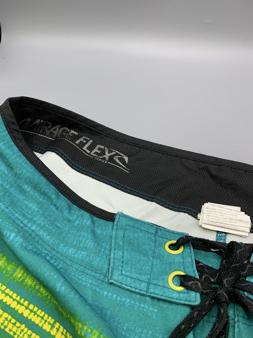 RIPCURL BOARDSHORTS MIRAGE FLEX (Category: Activewear) located in Bulacan. Submitted by ridersthrift_ph (Listing ID 1454656891, Image 3). Description: in great condition Mirage Flex size 34 Waistline Sign of usage Check flicks for details .