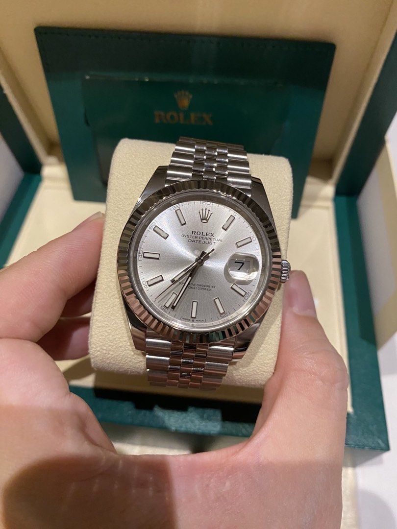 Rolex Datejust 41 ref. 126334 (Category: Luxury Watches) located in Davao. Submitted by cartrb (Listing ID 1454751312, Image 1). Description: Rolex DJ41 ref. 126334 - Item is in Manila - Full set - 9/10 - Foreign AD - 765k PM for inquiries or you may message me at 09088891327. Thank you..