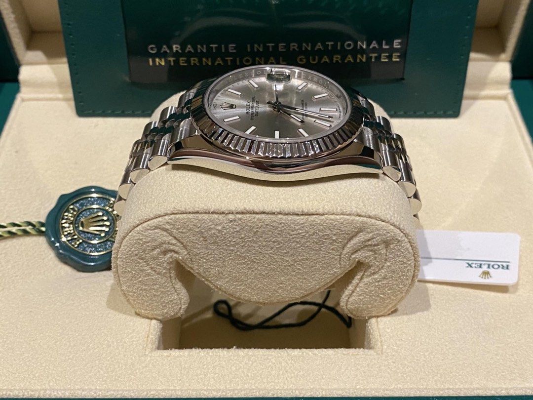 Rolex Datejust 41 ref. 126334 (Category: Luxury Watches) located in Davao. Submitted by cartrb (Listing ID 1454751312, Image 3). Description: Rolex DJ41 ref. 126334 - Item is in Manila - Full set - 9/10 - Foreign AD - 765k PM for inquiries or you may message me at 09088891327. Thank you..