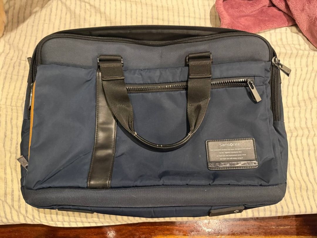Samsonite Openroad 15.6" Expandable Laptop Briefcase – Space Blue (Category: Briefcases) located in Manila. Submitted by asapalek (Listing ID 1454698806, Image 1). Description: FOR SALE: Samsonite Openroad 15.6" Expandable Laptop Briefcase – Space Blue - Bought for SRP ₱13,700 in Samsonite SM Clark (2021) - Selling for P4,000 (slightly Negotiable for serious buyers) Authentic Samsonite Openroad Bailhandle 15.6" EXP Model/SKU: 24N*01005 Color: Spa