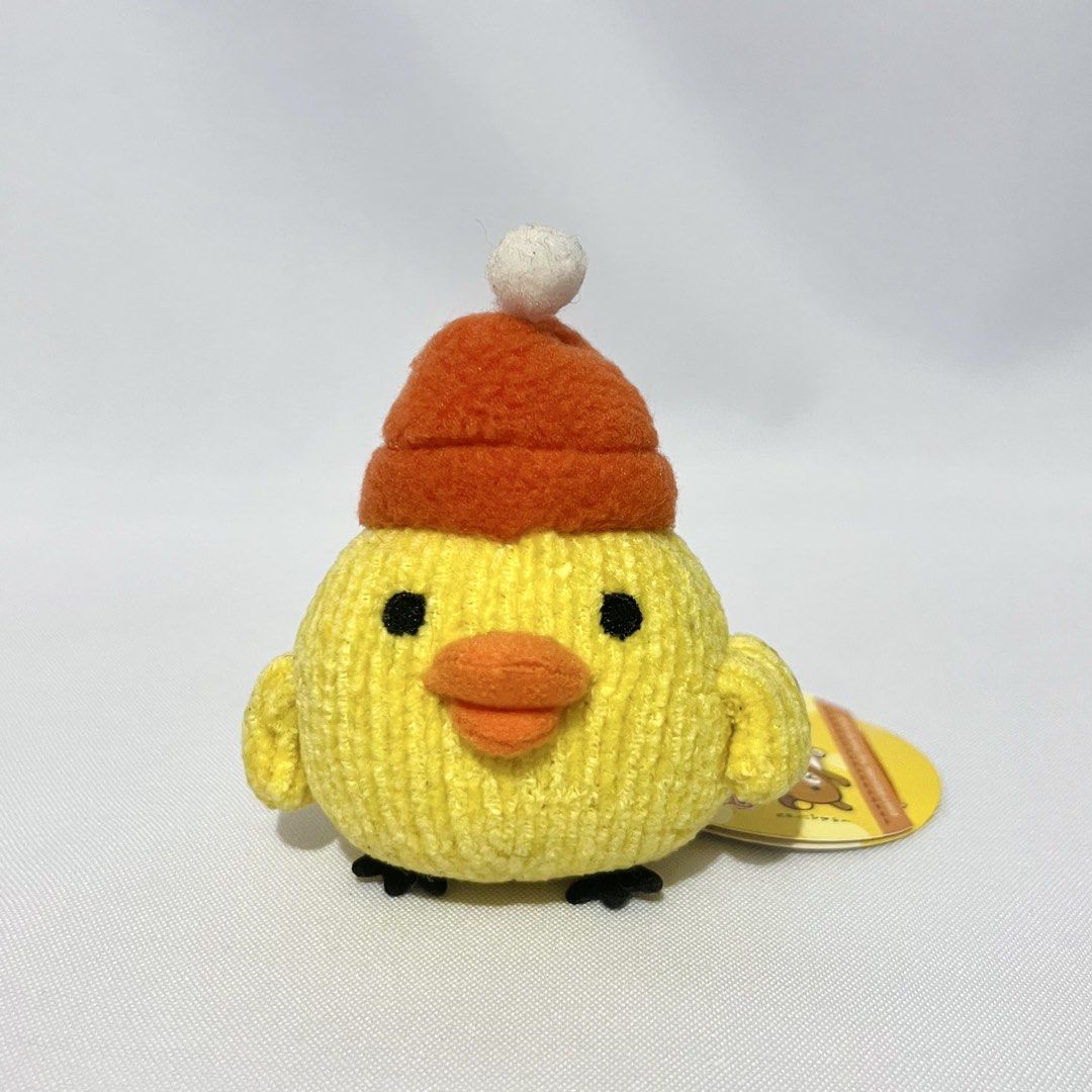 San-X Kiiroitori/Kiiroi knitted Plush height: 9cm - Php 250 (Category: Plushies & Soft Toys) located in Davao. Submitted by pandorastoybox (Listing ID 1454723433, Image 1). Description: San-X Kiiroitori/Kiiroi knitted Plush height: 9cm - Php 250.