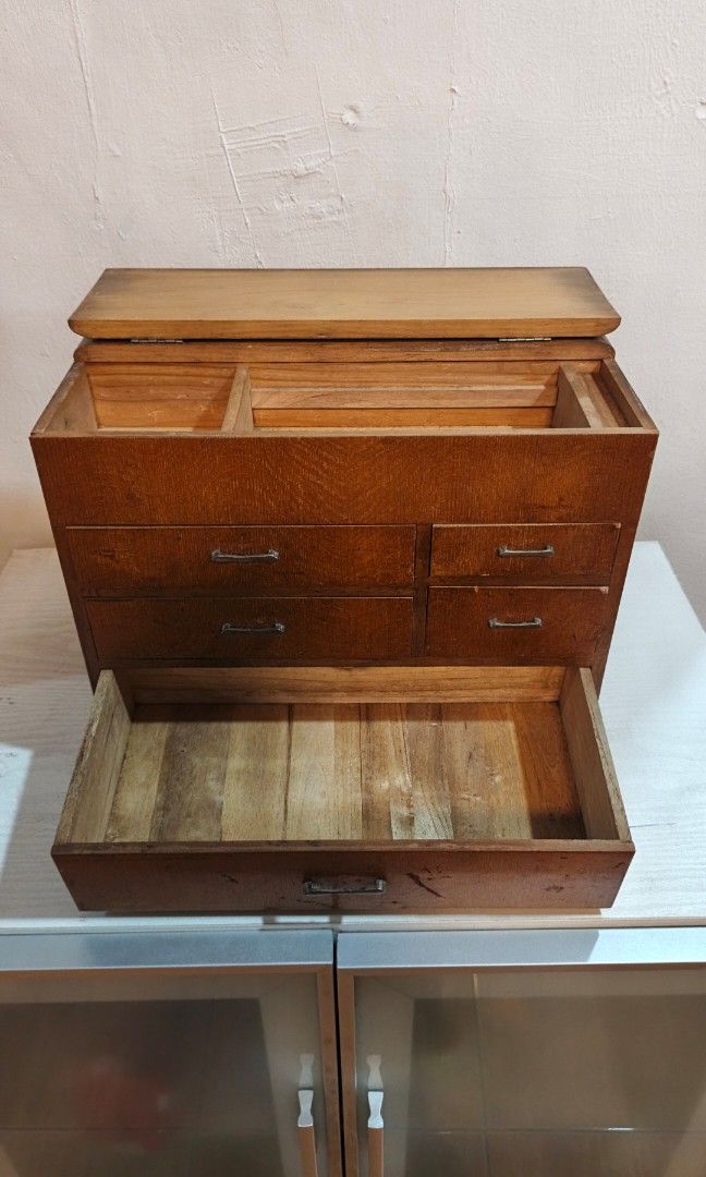 Sewing box (Category: Storage Boxes & Baskets) located in Manila. Submitted by tonyhawk0592 (Listing ID 1454562566, Image 2). Description: .