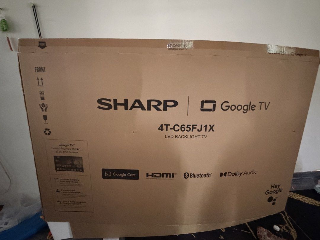 Sharp TV 65" (Category: TV) located in Masjid Tanah. Submitted by nurulishes (Listing ID 1454606607, Image 2). Description: Nego sampai jadi,pickup alor gajah,boleh hantar serius buyer.