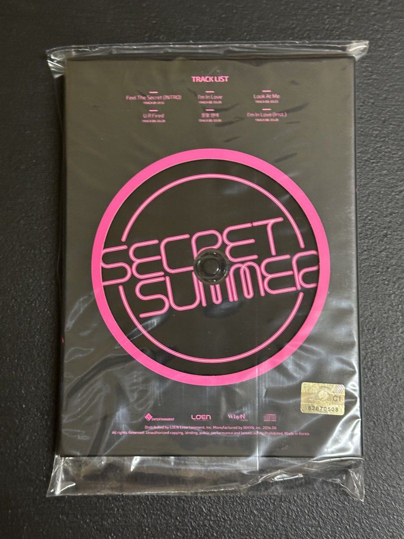 Signed Secret Summer Kpop Album (Category: CDs & DVDs) located in Manila. Submitted by declutteringlot (Listing ID 1454691716, Image 2). Description: From Mwave Meet and Greet Signing.