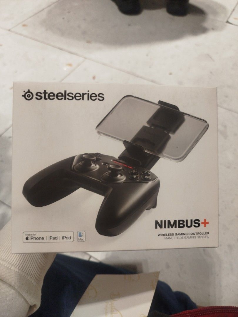 Steel Series Nimbus plus (Category: Controllers) located in Manila. Submitted by officiallymugisan (Listing ID 1454635897, Image 1). Description: Steel Series Nimbus plus i.