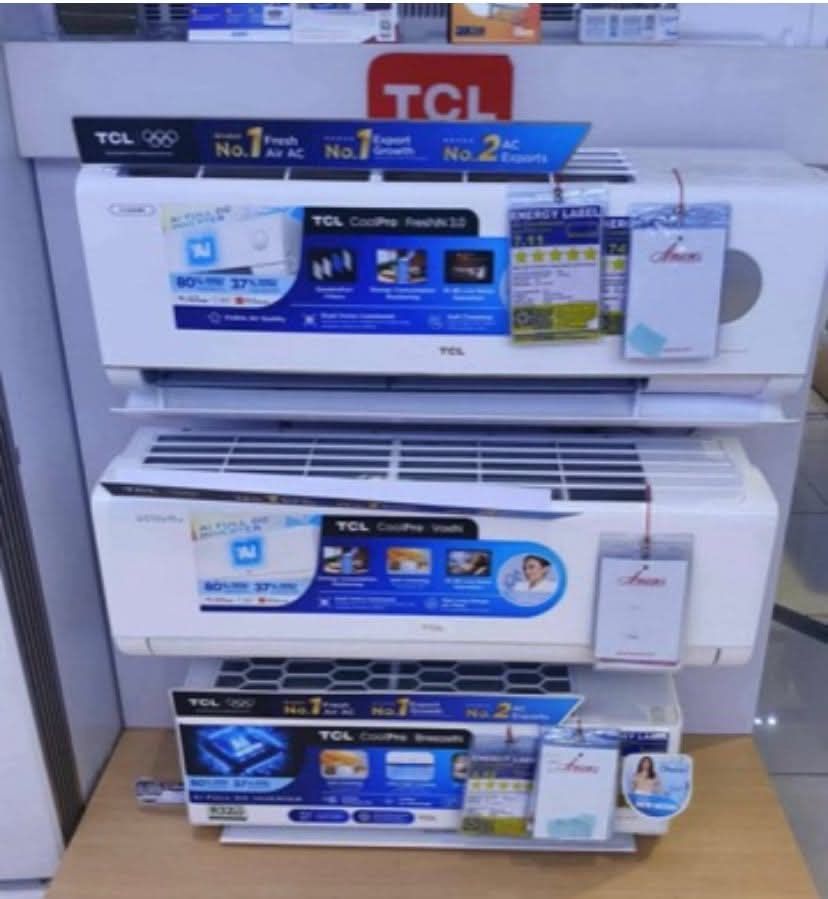 TCL SPLIT TYPE INVERTER AIR CONDITIONER (Category: Air Conditioning and Heating) located in Manila. Submitted by may572156 (Listing ID 1454720838, Image 1). Description: TCL SPLIT TYPE INVERTER AIRCON INSTALLATION COST NOT YET INCLUDED Tac11csd/p7 Srp 50,995 Cash 26,800 Tac14csd/p7 Srp 54,995 Cash 29,200 Tac19csd/p7 Srp 62,995 Cash 36,900 Tac10csd-Wei Srp 45,995 Cash 18,800 Tac13csd/wei Srp 49,995 Cash 21,600 Tac19csd-Wei Srp 57,995 Cash 28,300 T