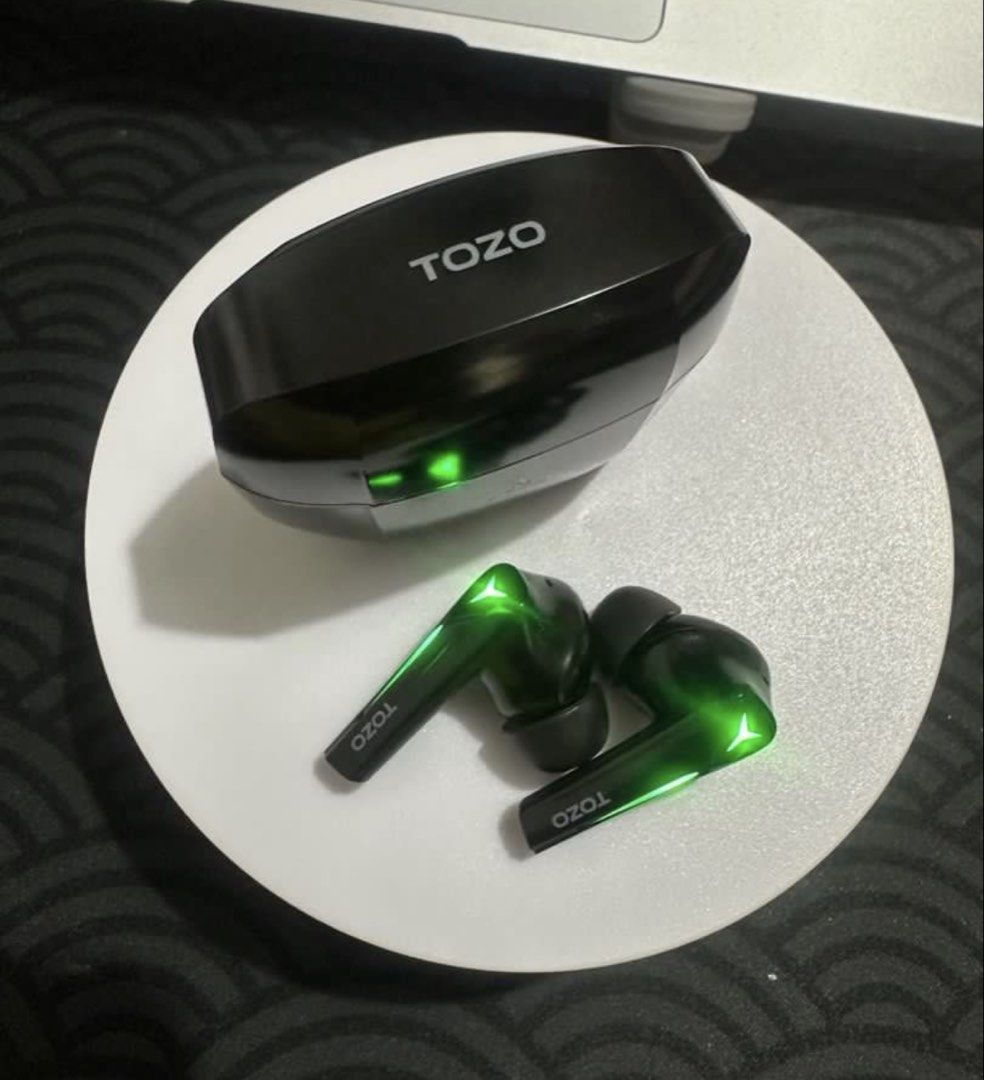 TOZO G1 Wireless Gaming Earbuds (Category: Earphones) located in Caloocan City. Submitted by eunoshop (Listing ID 1454590217, Image 2). Description: TOZO G1 Wireless Gaming Earbuds – ₱800 Selling my TOZO G1 Wireless Gaming Earbuds. Condition: * ✅ Used * ✅ 100% working * ✅ Good battery life * ✅ Charging case included * ✅ Clean and sanitized * ✅ No hidden issues Included: * TOZO G1 earbuds * Original charging case Not Included: * ❌ Original box * ❌