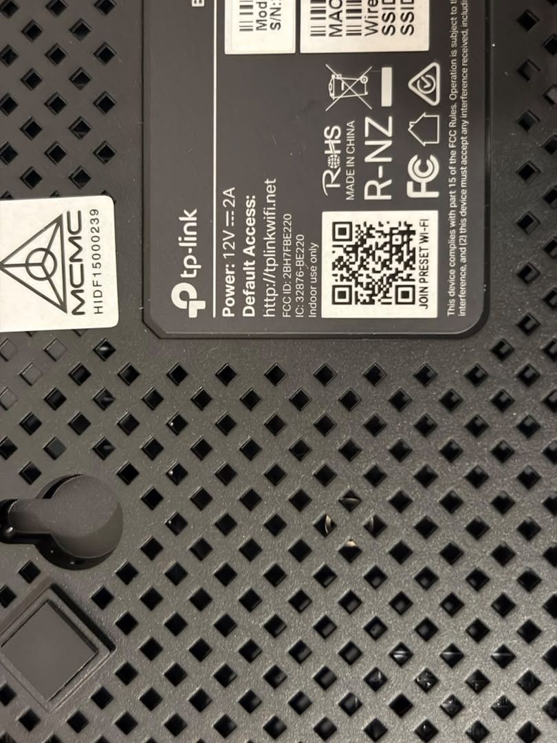 TP-Link Wi-Fi 7 Router be220, Computers & Tech, Parts & Accessories ...