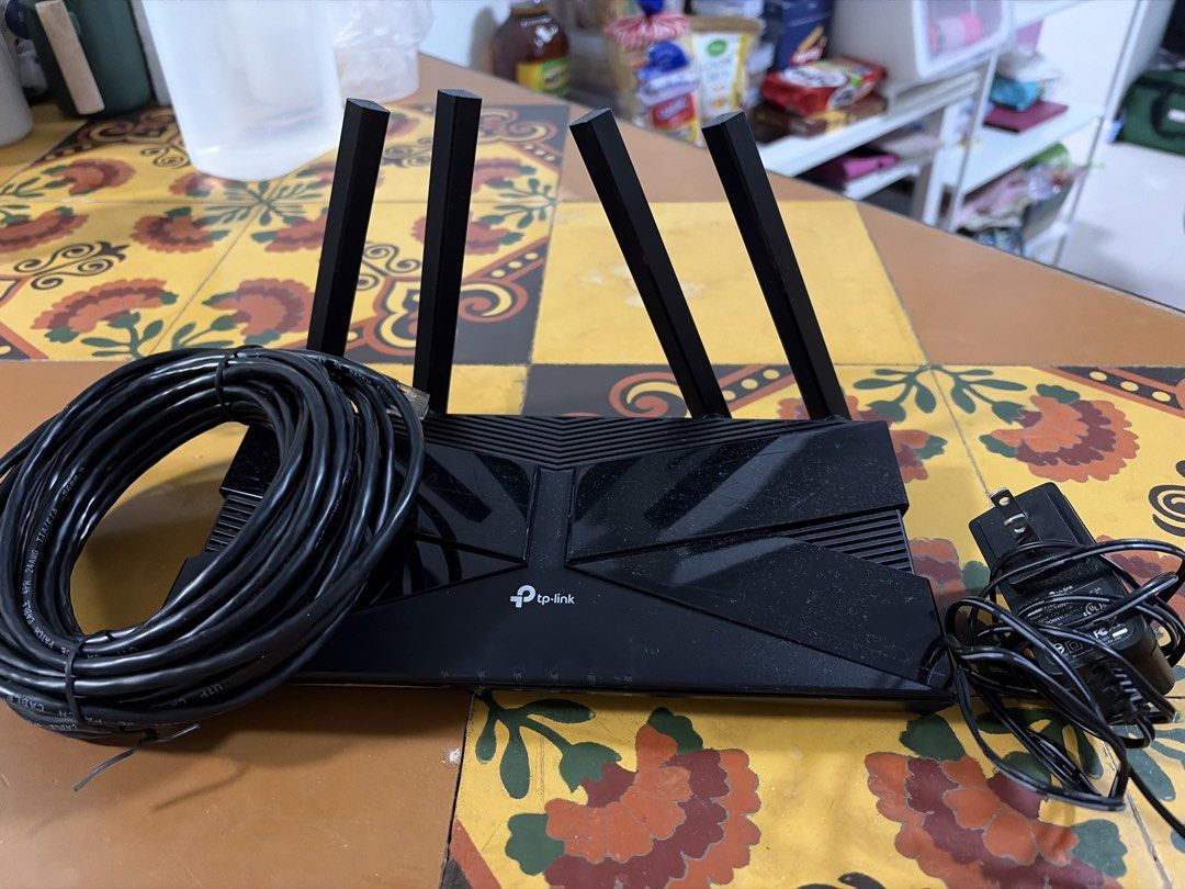 TP-Link WiFi Router with freebies, Computers & Tech, Parts ...